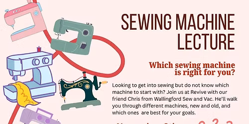 Sewing Machine Talk with Chris from Wallingford Sew & Vac