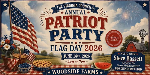 Annual Flag Day Party with Steve Bassett