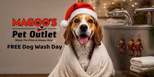 FREE Dog Wash Day