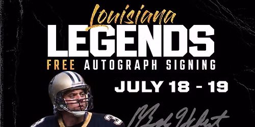 Bobby Hebert Autograph Signing @ Louisiana Card Con