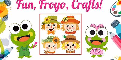 Free Scarecrow Sticker Craft at sweetFrog Hampton