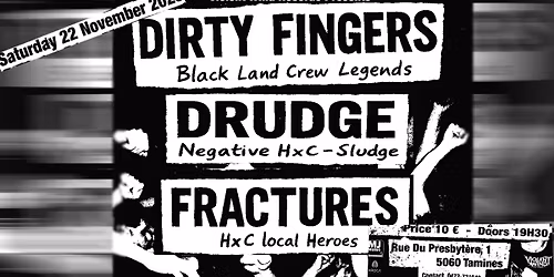 Hardcore night - fractures. release party!!