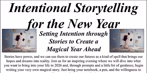 Writing Workshop Series: Intentional Storytelling for the New Year