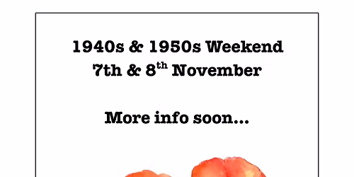 1940s & 1950s Weekend @ The Horseshoes Nuneaton