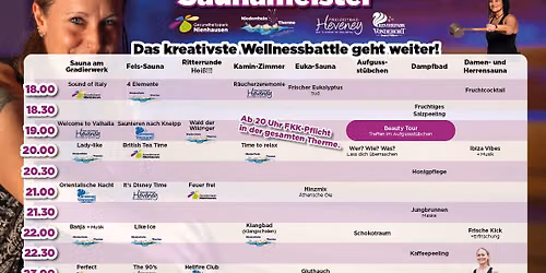 \ud83d\udd25\ud83c\udfc6 Die Nacht der Saunameister \ud83c\udfc6\ud83d\udd25