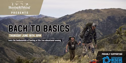 Back to Basics - Learn the Fundamentals of Hunting 