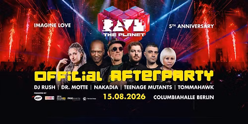 RAVE THE PLANET Official Afterparty Rave