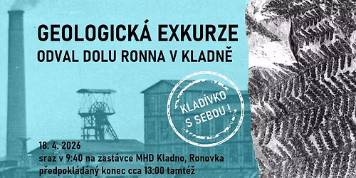 Geologick\u00e1 exkurze - odval dolu Ronna v Kladn\u011b