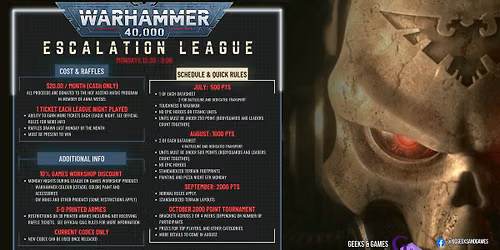 40K Escalation League 