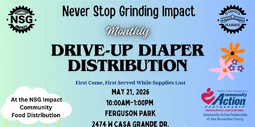 Free Drive Up Diaper Distribution-(May)