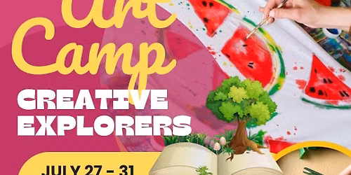 Creative Explorers Summer Art Camp 