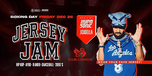 Boxing Day \u2022 JERSEY JAM!