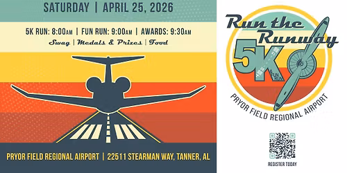 Run the Runway: Pryor Field 5k & Fun Run