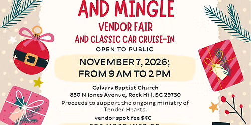 \ud83c\udf84\ud83c\udf1fJingle and Mingle Vendor Fair\ud83c\udf1f\ud83c\udf84
