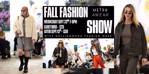 Metra & Awear Fall Fashion Show 2026