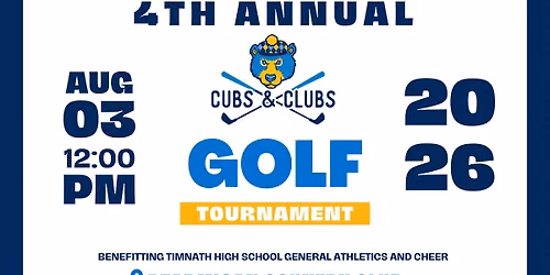 4th Annual Cubs & Clubs Golf Tournament