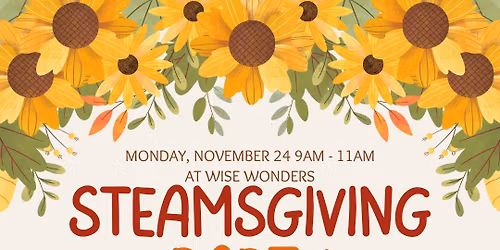 Little STEAMers Thanksgiving Party