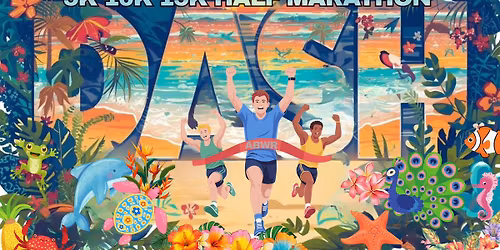 Beach Dash 5k, 10k, 15k, Half Marathon