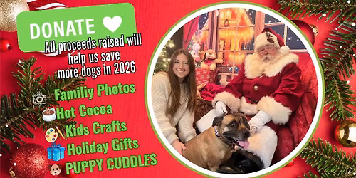 FAMILY & PET PHOTOS WITH SANTA & THE GRINCH