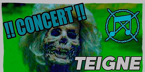 Concert grind punk exp: TEIGNE \/ KOMBI \/ LORDXGONZO
