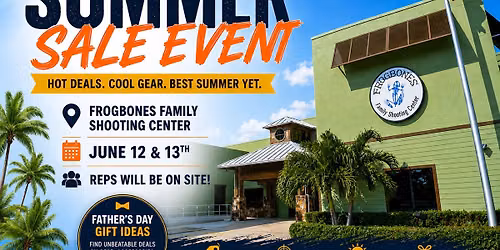 Frogbones Summer Sale Event!