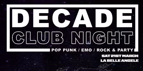 Decade Club Night - SLAM DUNK GIVEAWAY
