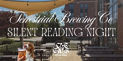 Clegalsbookclub | Silent Reading Night at Terrestrial Brewing Co