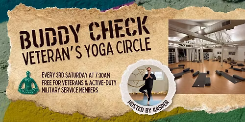 Buddy Check Veteran's Yoga Circle