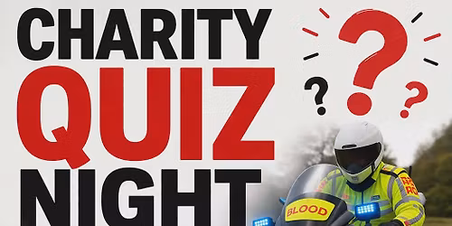 Quiz Night in aid of Blood Bikes Cumbria