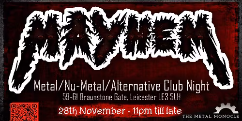 MAYHEM! 28.11.25