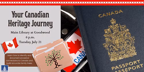 Your Canadian Heritage Journey