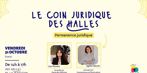 Le coin juridique des Halles \u2696\ufe0f