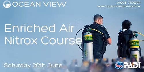PADI Enriched Air Nitrox course