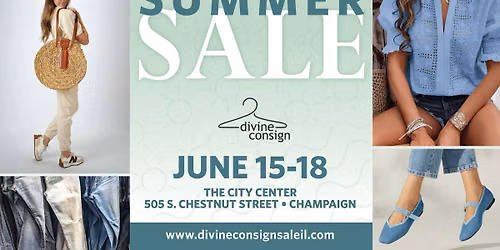 Divine Consign of Illinois Summer Sale