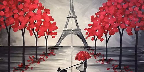Date Night Paint and Sip: Rendezvous in Paris