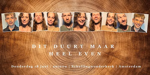Dit duurt maar heel even
