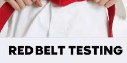 Red Belt & Level 7 Test