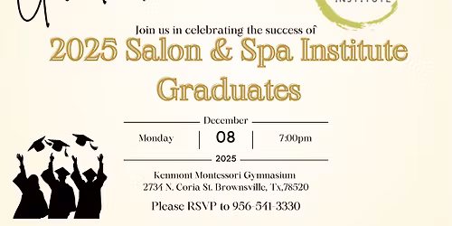 2025 Salon & Spa Institute Graduation