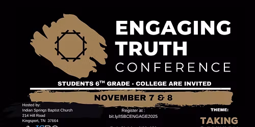 ENGAGING TRUTH CONFERENCE