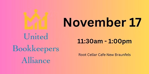 November Bookkeepers Lunch
