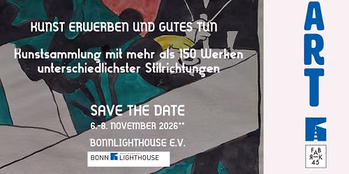 Kunst erwerben und Gutes tun \u2013 Bonn Lighthouse