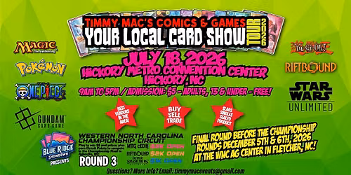 Your Local Card Show: Hub City Clash