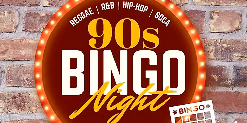 90s BINGO NIGHT