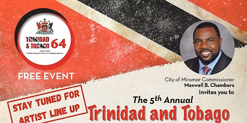 Trinidad & Tobago Independence Celebration 2026