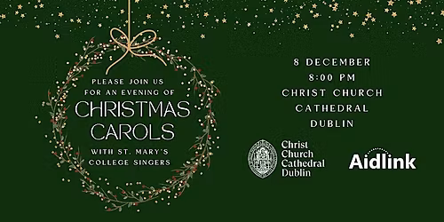 Aidlink Christmas Carol Concert at Christ Church Cathedral