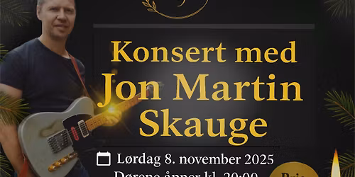 Konsert med Jon Martin Skauge
