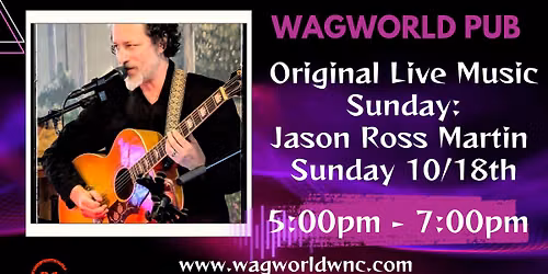 Original Live Music Sunday - Jason Ross Martin