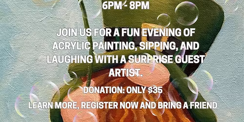 Paint, Sip and Laugh