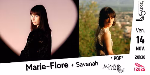 Marie-Flore + Savanah