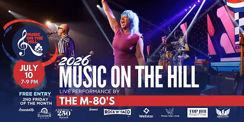 Music on the Hill featuring The M-80's - Explosive 80's Rock